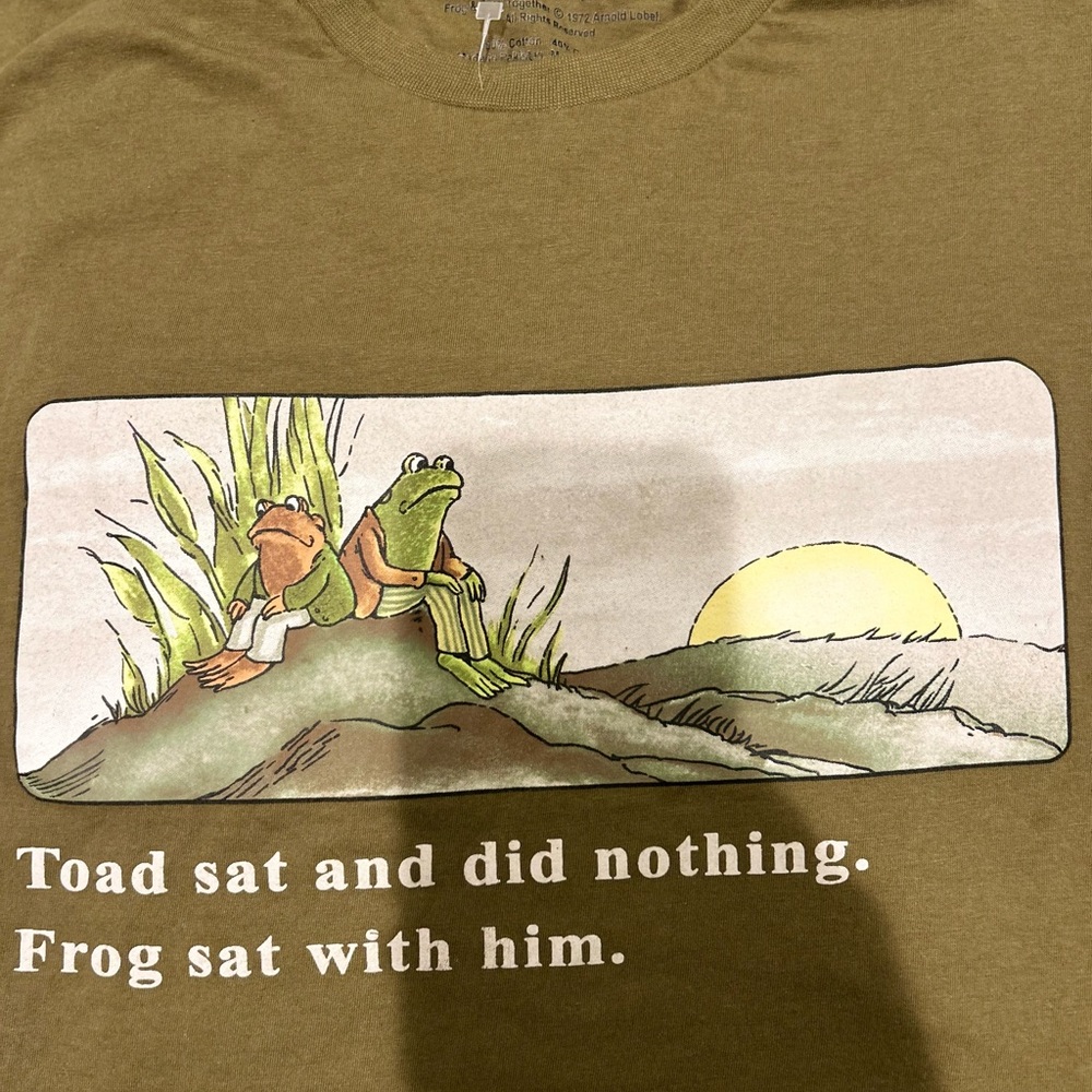 Olive Green Graphic Tee - Short Sleeve